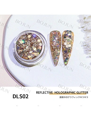 glitter holographic
